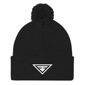 
            
                Load image into Gallery viewer, Womens Hero Pom Pom Knit Beanie - One-Size / Black - Hats
            
        