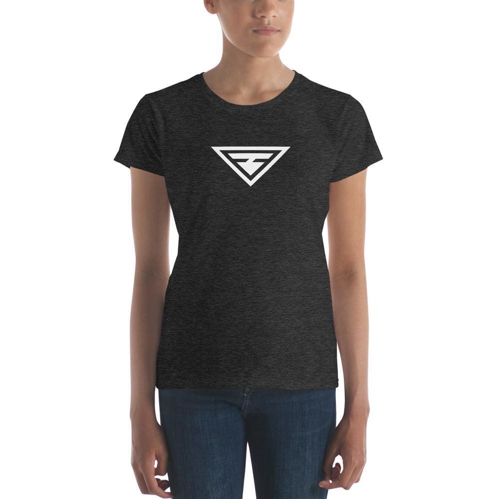 Womens Hero T-shirt - S / Heather Dark Grey - T-Shirts